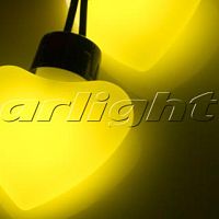 Гирлянда ARL-HEART-5000-20LED Yellow (220V, 5W), 19838 |  код. 019838 |  Arlight
